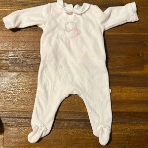 Jacadi baby girl onesies size 1m